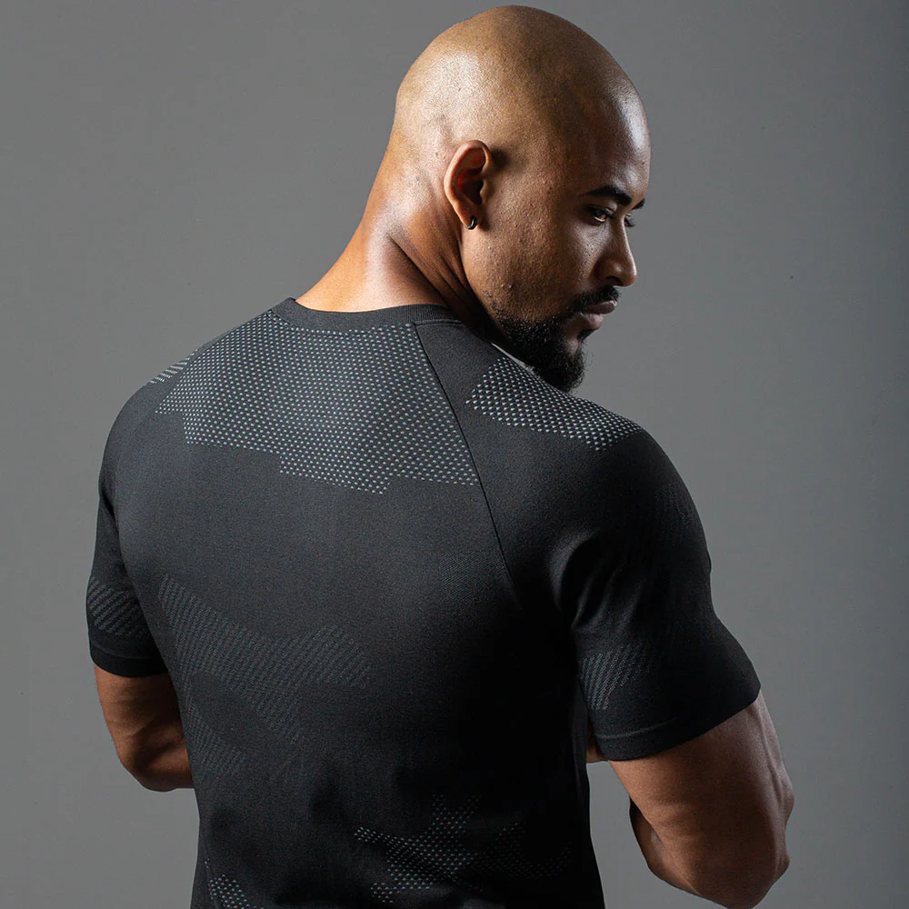 Camiseta Apex Dry Middle Lupus Preto - Sem Costura - Image 4