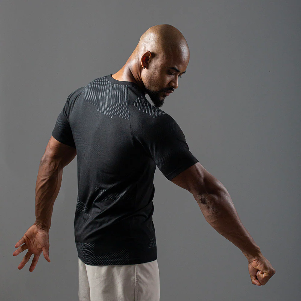 Camiseta Apex Dry Middle Lupus Preto - Sem Costura - Image 7