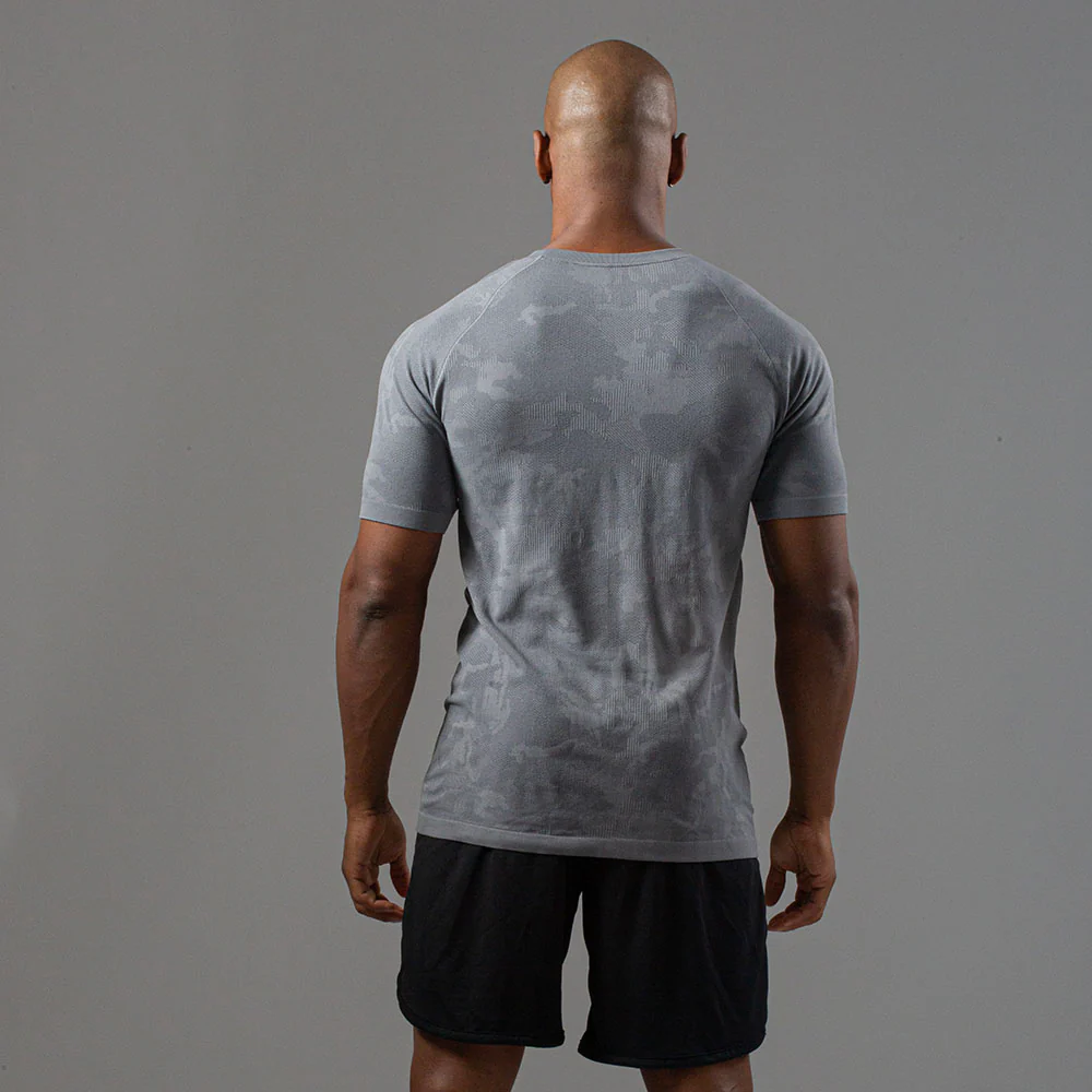 Camiseta Apex Dry New Lupus Cinza - Sem Costura - Image 6