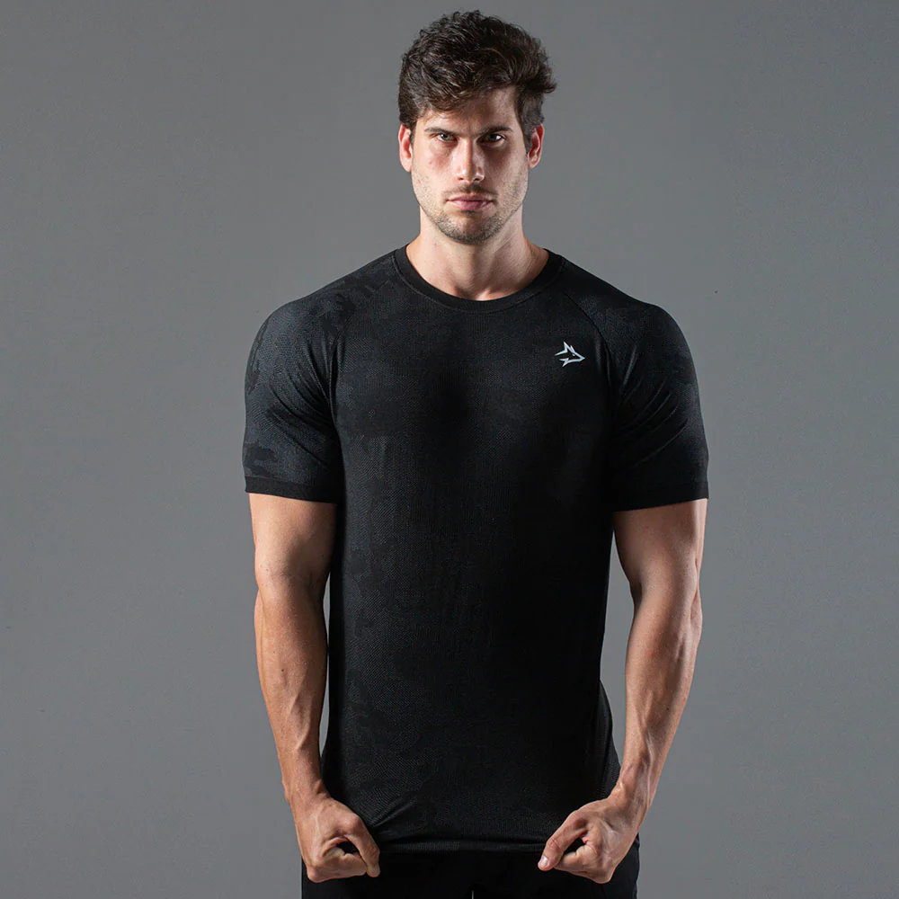 Camiseta Apex Dry New Lupus Preto - Sem Costura - Image 11