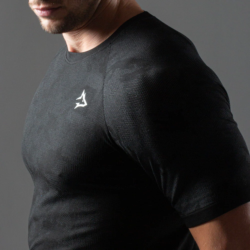 Camiseta Apex Dry New Lupus Preto - Sem Costura - Image 2
