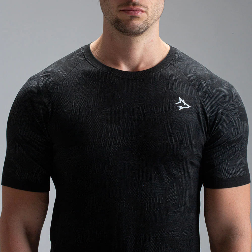 Camiseta Apex Dry New Lupus Preto - Sem Costura - Image 6