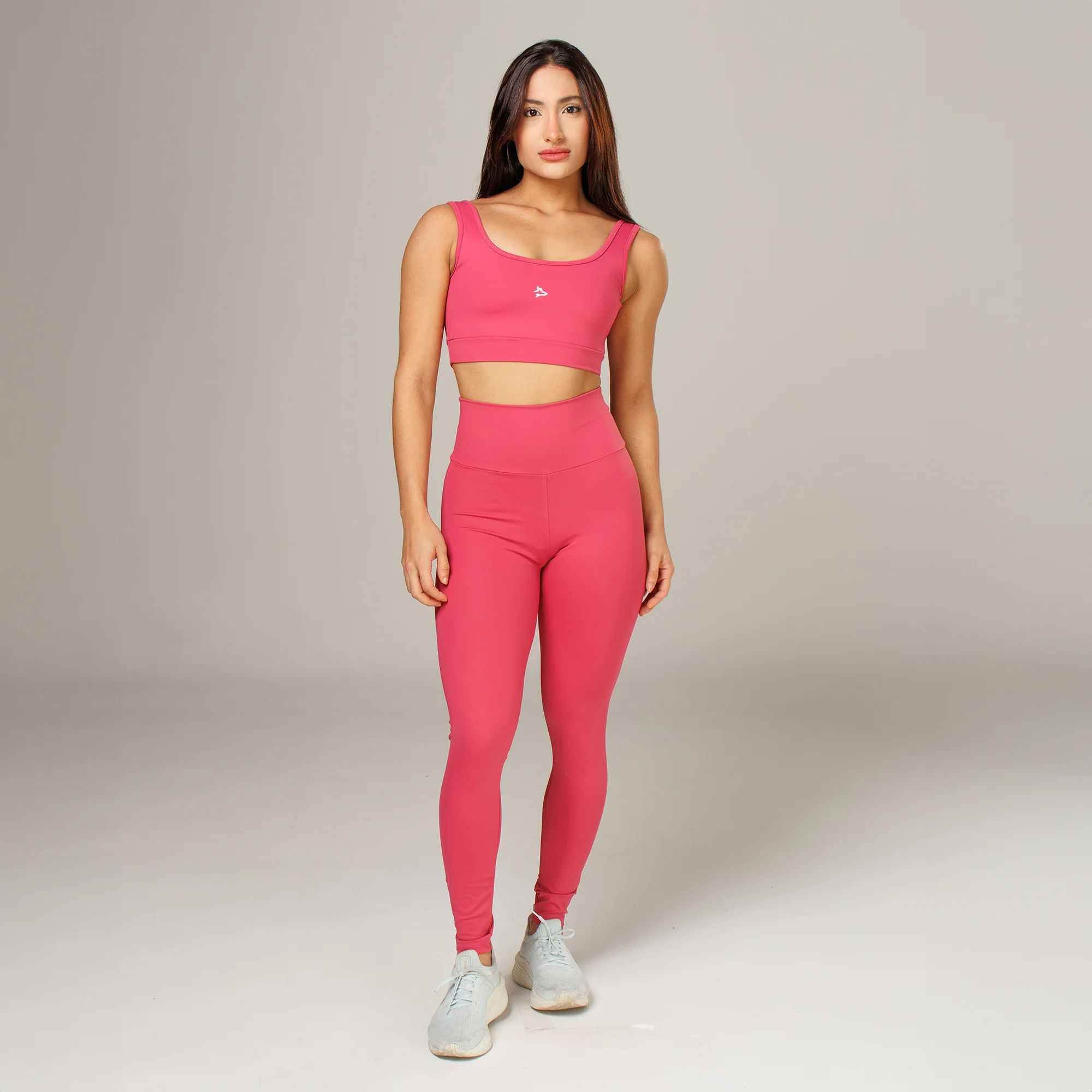 Conjunto Basic Feminino Top e Calça - Lupus Rosa Rouge