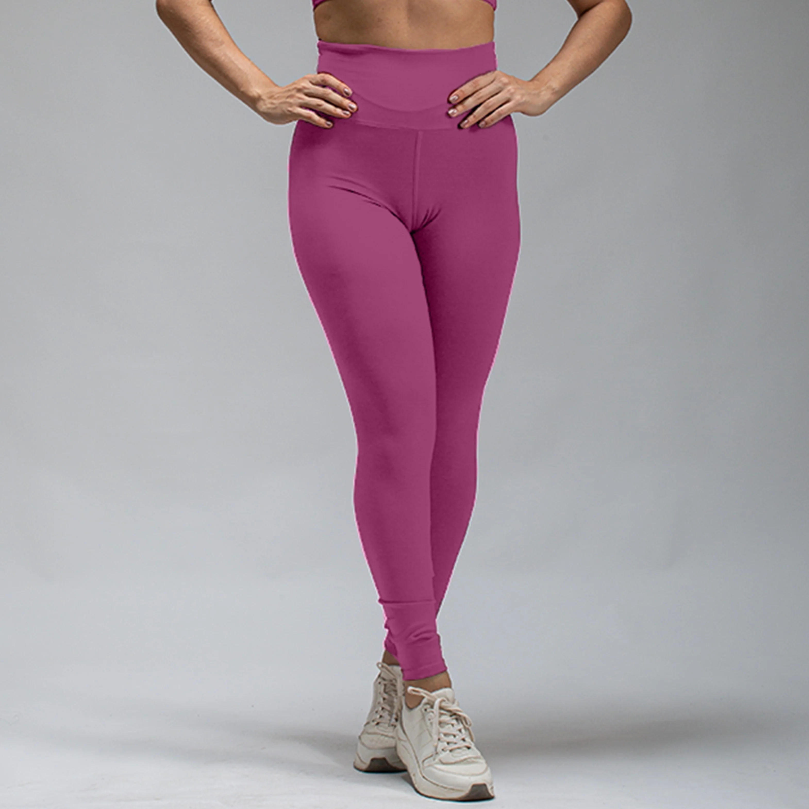 Conjunto Basic Feminino Top e Calça - New Horizon Rosa Rouge - Image 3