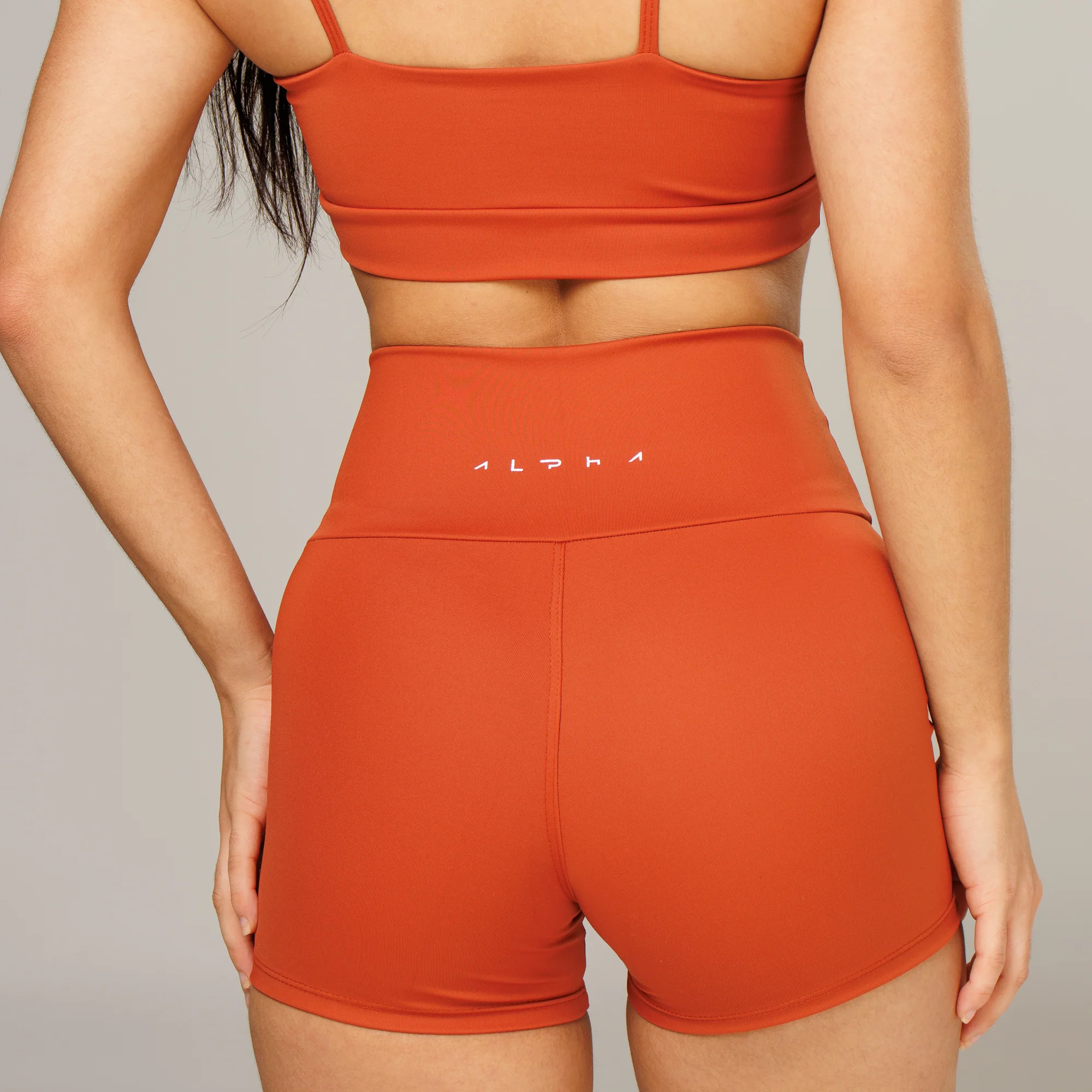 Conjunto Basic Feminino Top e Short - New Horizon Marrom Canela - Image 4