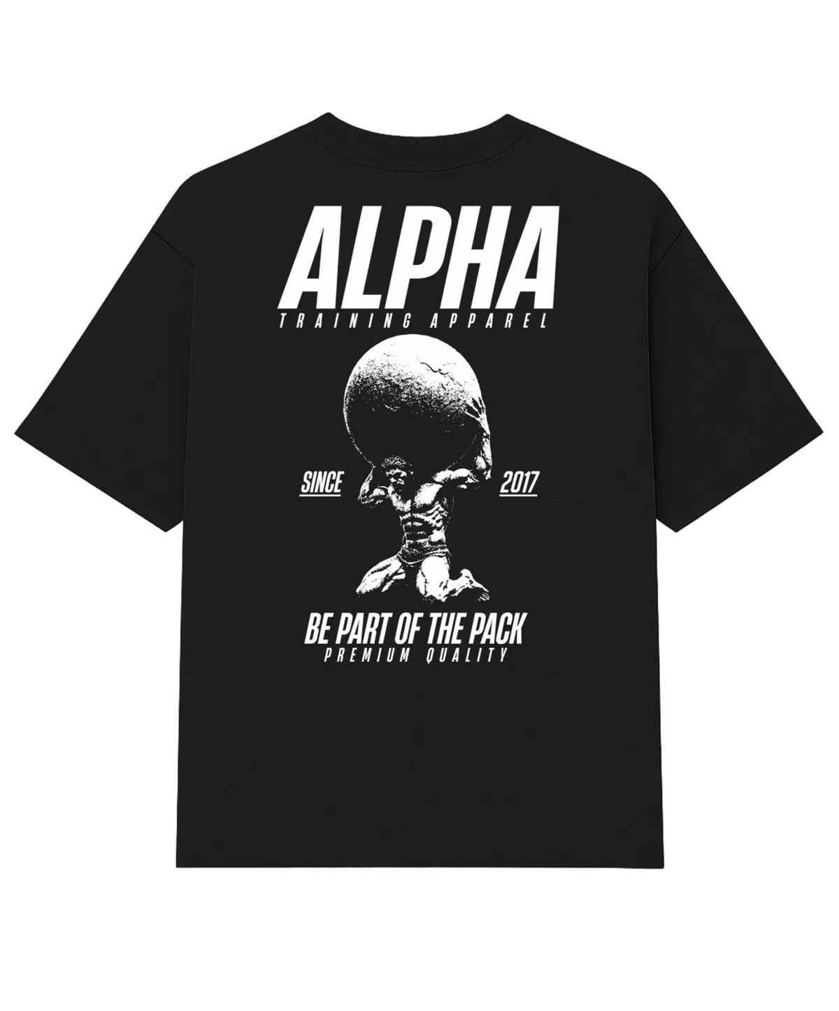 Kit 4 Camisetas Oversized All Black - Image 5