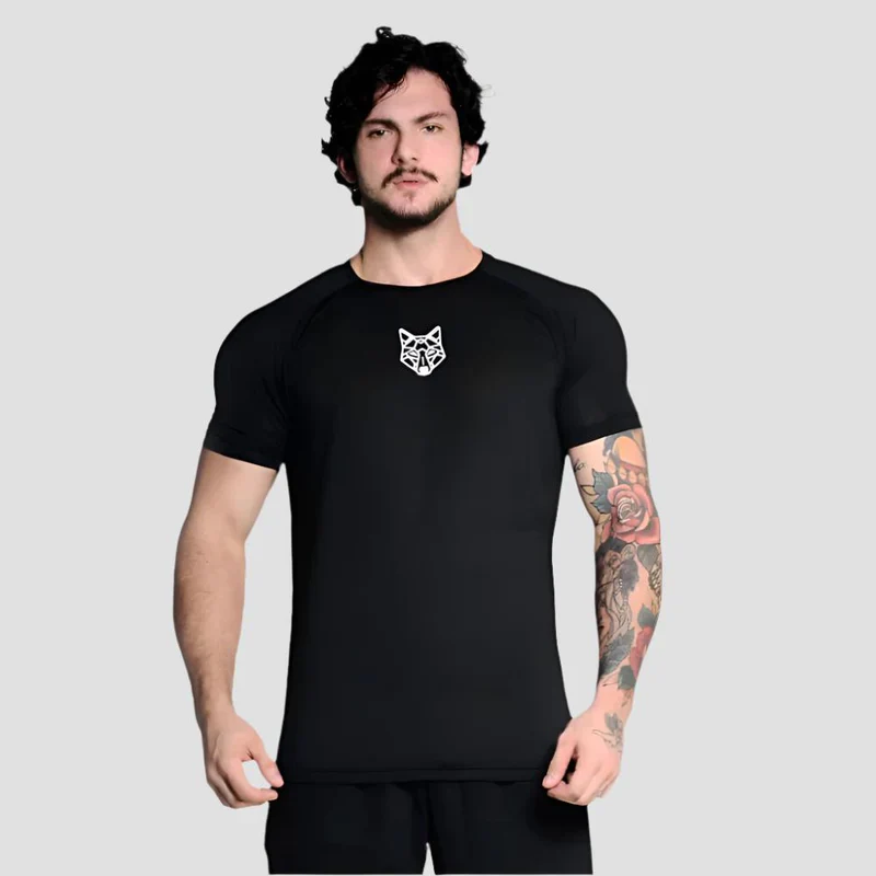 Kit 5 Camisetas Dry Fit Lobo Gemétrico - Image 4