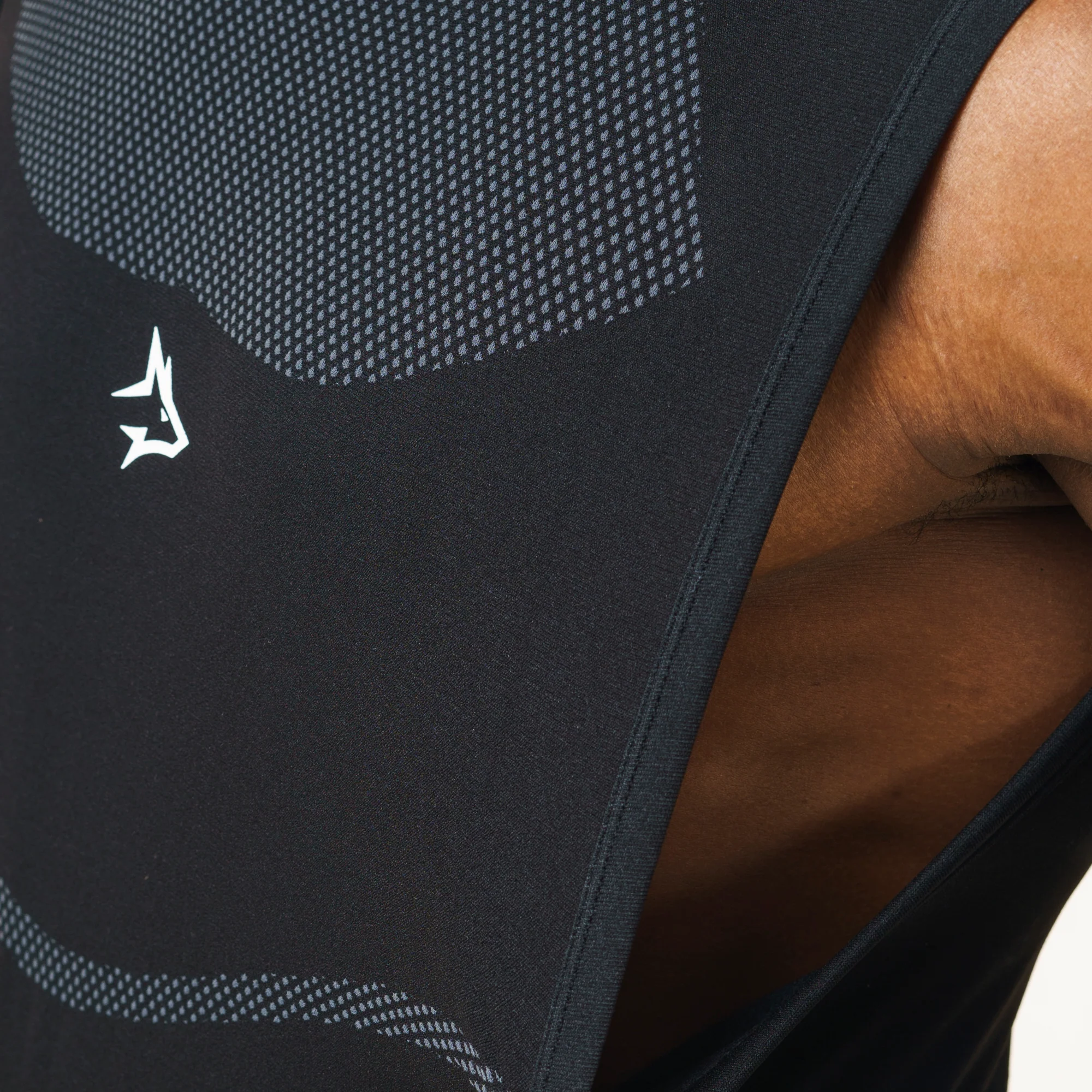 Regata Apex Dry Core Preto - Sem Costura - Image 11