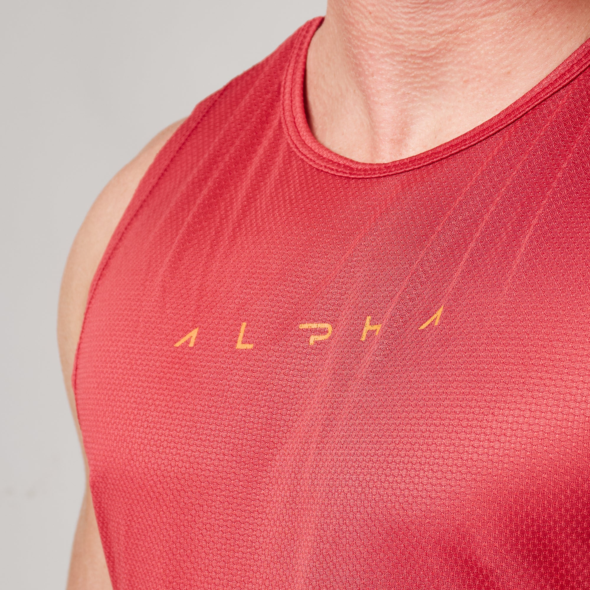 Regata Machão Dry Fit Horizon Vermelho Mercúrio - Image 2