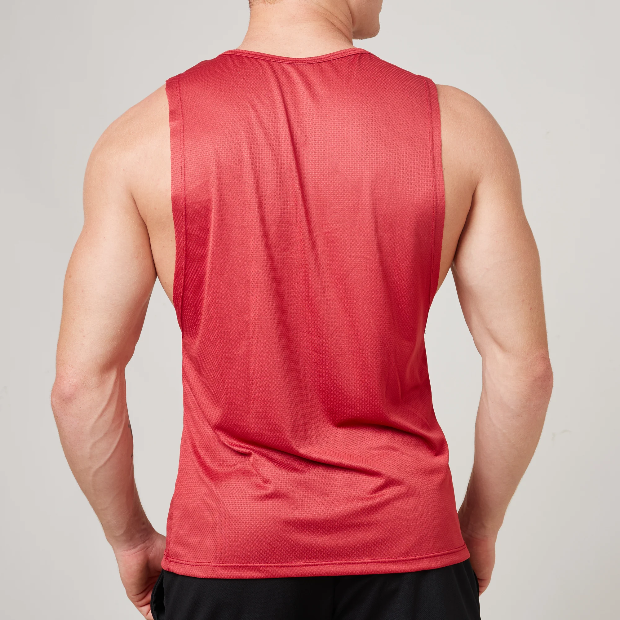 Regata Machão Dry Fit Horizon Vermelho Mercúrio - Image 6