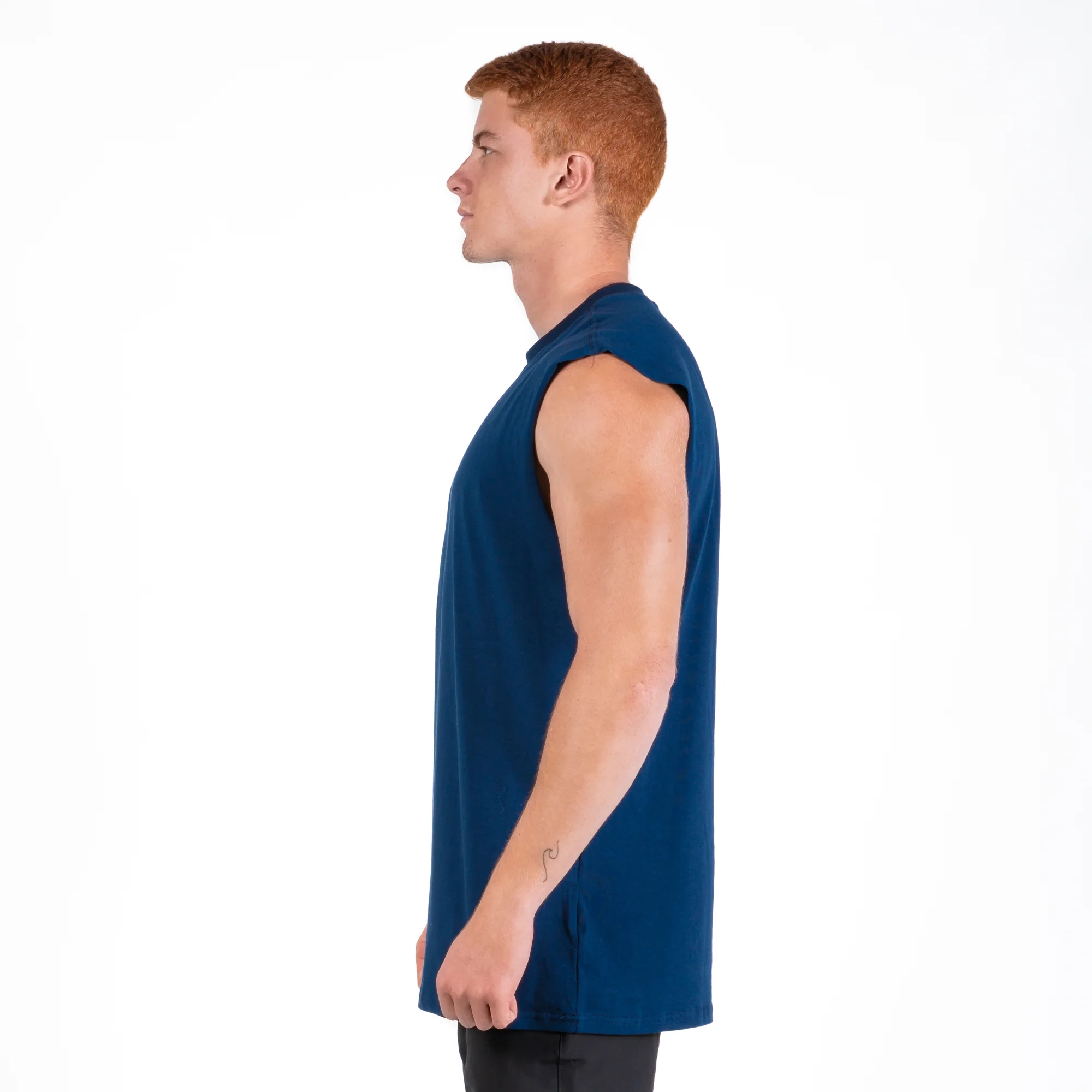 Regata Machão Oversized Legacy Azul Marinho - Image 3