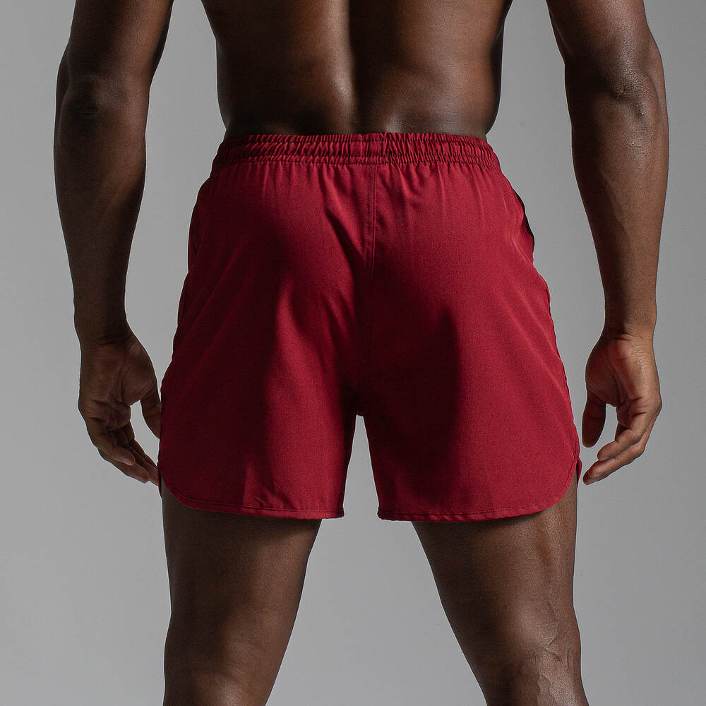 Short Corrida Masculino Dry Fit - Bordô - Image 6