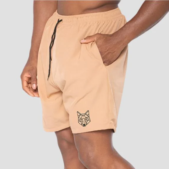 Short Dry Fit Lobo Caqui - Image 2