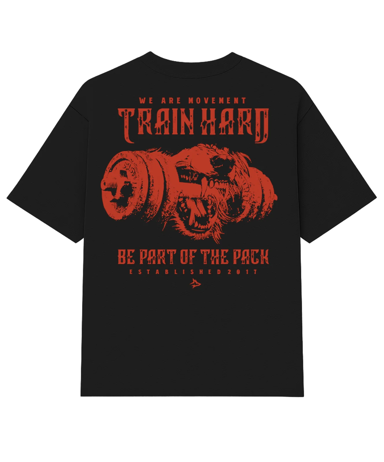 VINCULO | Camiseta Oversized Train Hard - Image 2